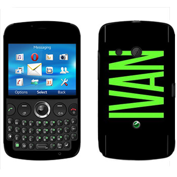   «Ivan»   Sony Ericsson CK13 Txt