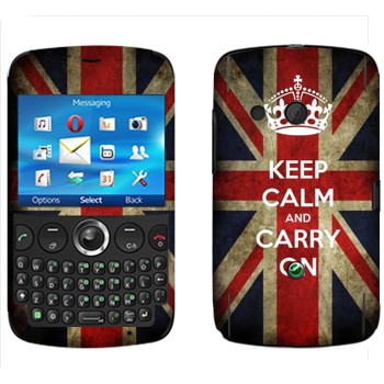   «Keep calm and carry on»   Sony Ericsson CK13 Txt