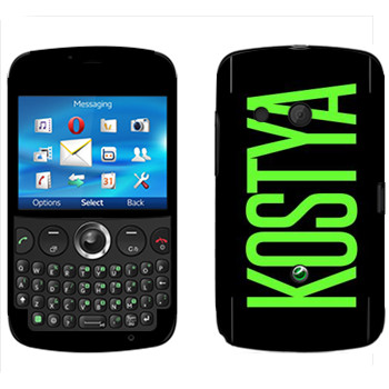   «Kostya»   Sony Ericsson CK13 Txt