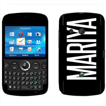   «Mariya»   Sony Ericsson CK13 Txt