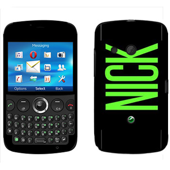   «Nick»   Sony Ericsson CK13 Txt