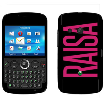   «Raisa»   Sony Ericsson CK13 Txt