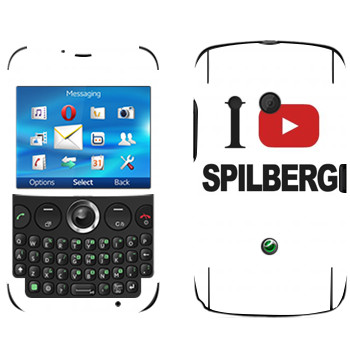   «I love Spilberg»   Sony Ericsson CK13 Txt