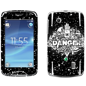   « You are the Danger»   Sony Ericsson CK15 Txt Pro