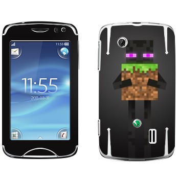   «Enderman - Minecraft»   Sony Ericsson CK15 Txt Pro