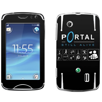   «Portal - Still Alive»   Sony Ericsson CK15 Txt Pro