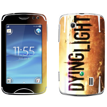   «Dying Light »   Sony Ericsson CK15 Txt Pro