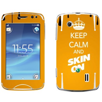   «Keep calm and Skinon»   Sony Ericsson CK15 Txt Pro