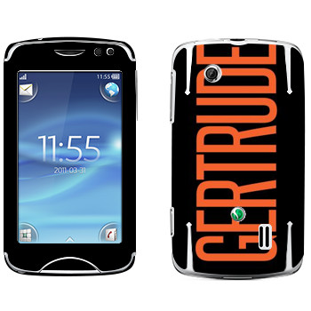   «Gertrude»   Sony Ericsson CK15 Txt Pro