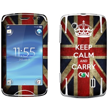   «Keep calm and carry on»   Sony Ericsson CK15 Txt Pro