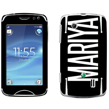   «Mariya»   Sony Ericsson CK15 Txt Pro
