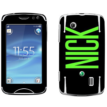   «Nick»   Sony Ericsson CK15 Txt Pro