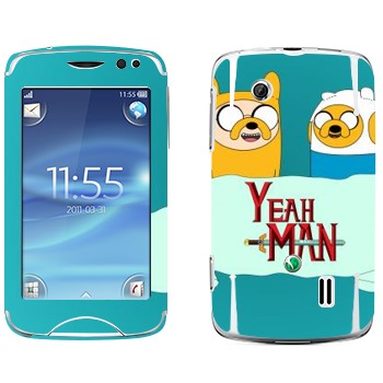   «   - Adventure Time»   Sony Ericsson CK15 Txt Pro