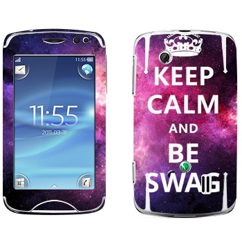   «Keep Calm and be SWAG»   Sony Ericsson CK15 Txt Pro