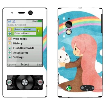   «Megurine -Toeto - Vocaloid»   Sony Ericsson G705