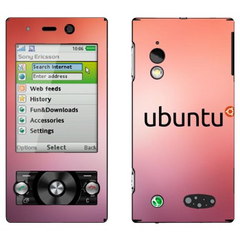   «Ubuntu»   Sony Ericsson G705