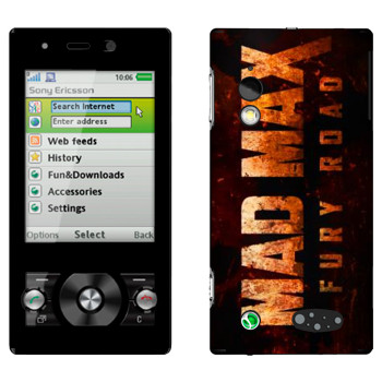   «Mad Max: Fury Road logo»   Sony Ericsson G705