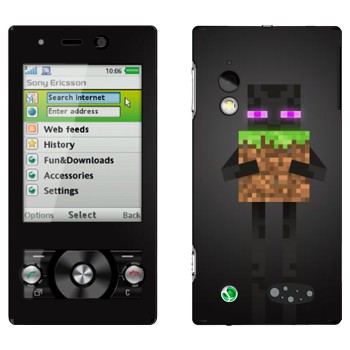   «Enderman - Minecraft»   Sony Ericsson G705