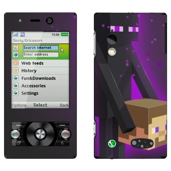   «Enderman   - Minecraft»   Sony Ericsson G705