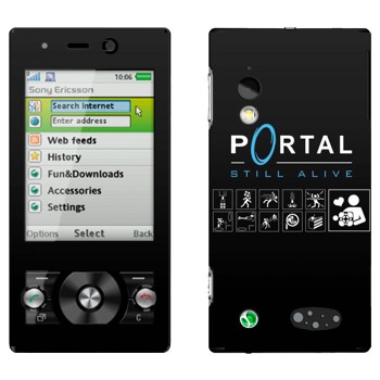   «Portal - Still Alive»   Sony Ericsson G705