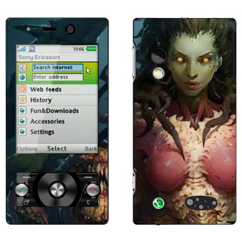   «Sarah Kerrigan - StarCraft 2»   Sony Ericsson G705