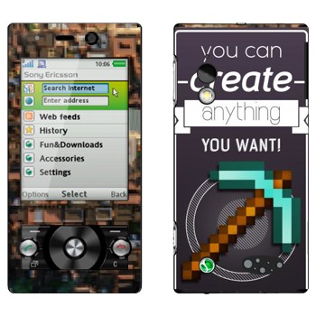   «  Minecraft»   Sony Ericsson G705