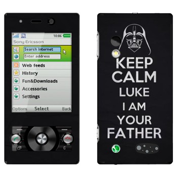   «Keep Calm Luke I am you father»   Sony Ericsson G705