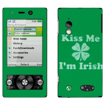   «Kiss me - I'm Irish»   Sony Ericsson G705