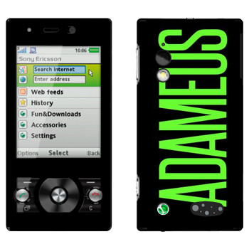   «Adameus»   Sony Ericsson G705
