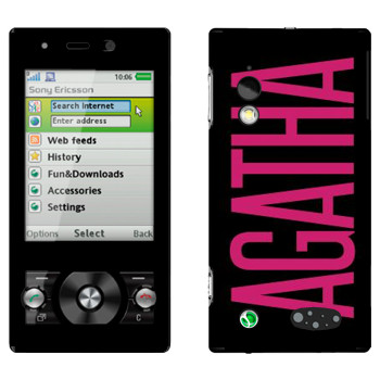   «Agatha»   Sony Ericsson G705