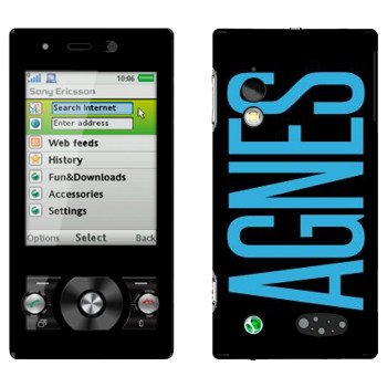   «Agnes»   Sony Ericsson G705