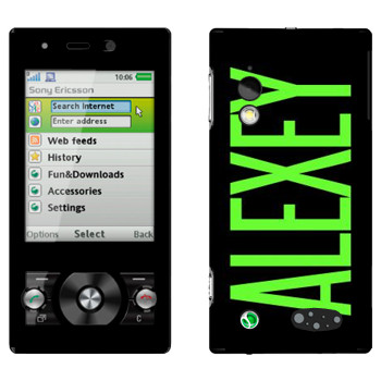   «Alexey»   Sony Ericsson G705