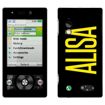   «Alisa»   Sony Ericsson G705