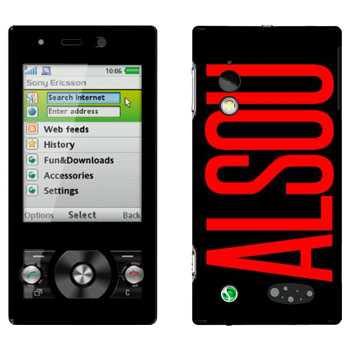   «Alsou»   Sony Ericsson G705