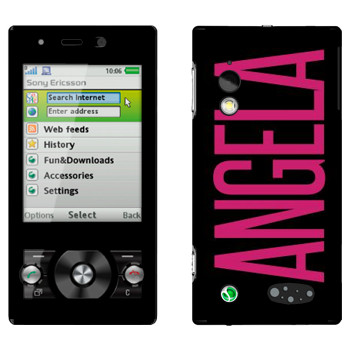   «Angela»   Sony Ericsson G705