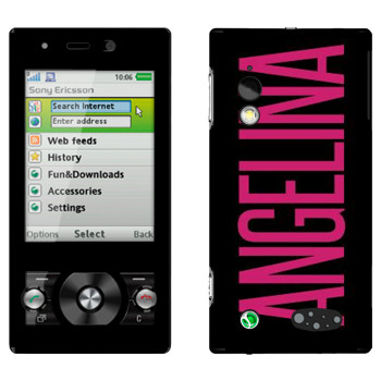   «Angelina»   Sony Ericsson G705