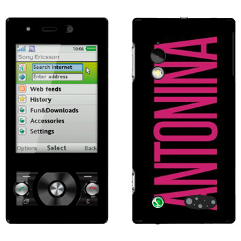   «Antonina»   Sony Ericsson G705