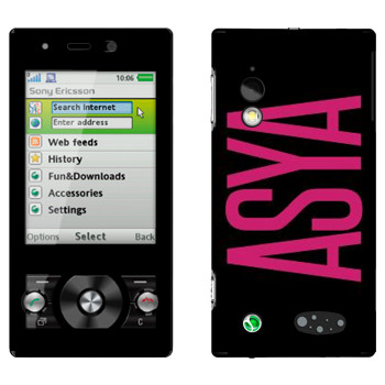   «Asya»   Sony Ericsson G705