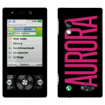   «Aurora»   Sony Ericsson G705