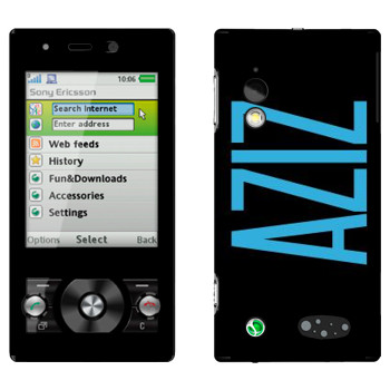   «Aziz»   Sony Ericsson G705