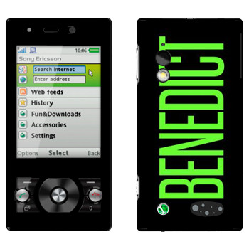   «Benedict»   Sony Ericsson G705