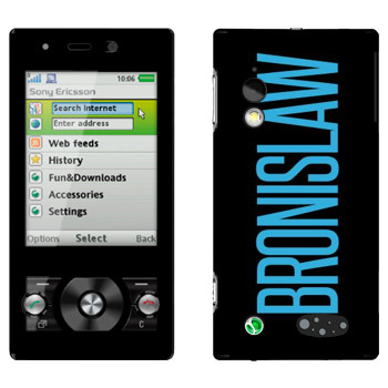   «Bronislaw»   Sony Ericsson G705