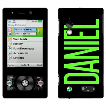   «Daniel»   Sony Ericsson G705
