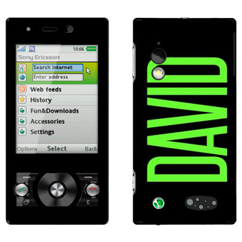   «David»   Sony Ericsson G705