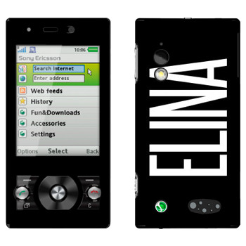   «Elina»   Sony Ericsson G705