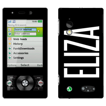   «Eliza»   Sony Ericsson G705