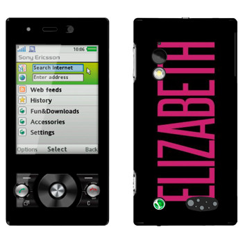   «Elizabeth»   Sony Ericsson G705