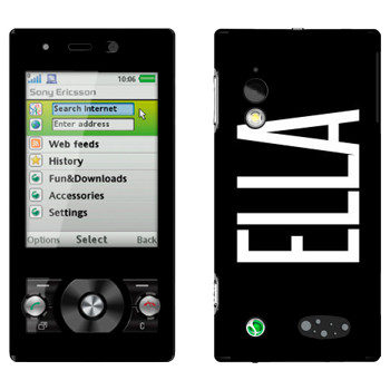   «Ella»   Sony Ericsson G705