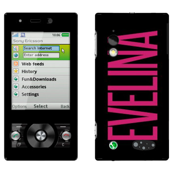   «Evelina»   Sony Ericsson G705