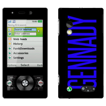   «Gennady»   Sony Ericsson G705